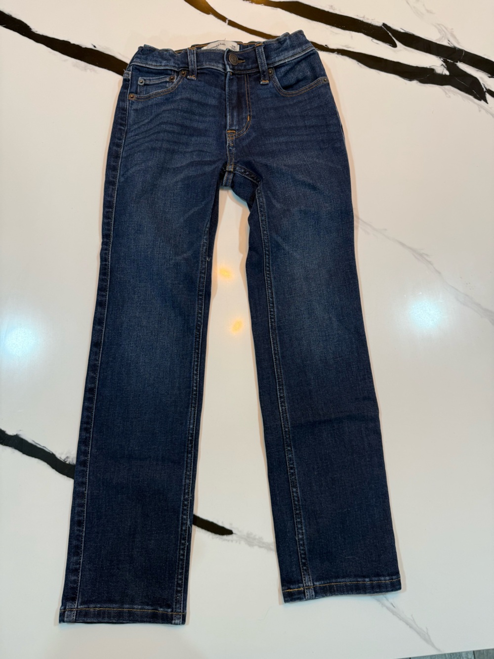 Abercrombie Kids 7/8L Dark Wash Skinny Leg Jeans
